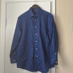 Men's Navy button down shirt
